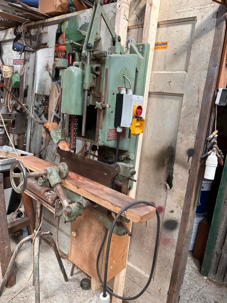 Compacte Kettingfrees Ophangmodel - Werkt Perfect!, Doe-het-zelf en Verbouw, Gereedschap | Freesmachines, Ophalen, Gebruikt, Elektrisch