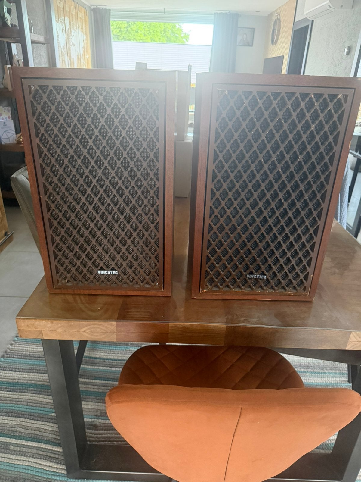 Voicetec 200DX vintage stereo speakers