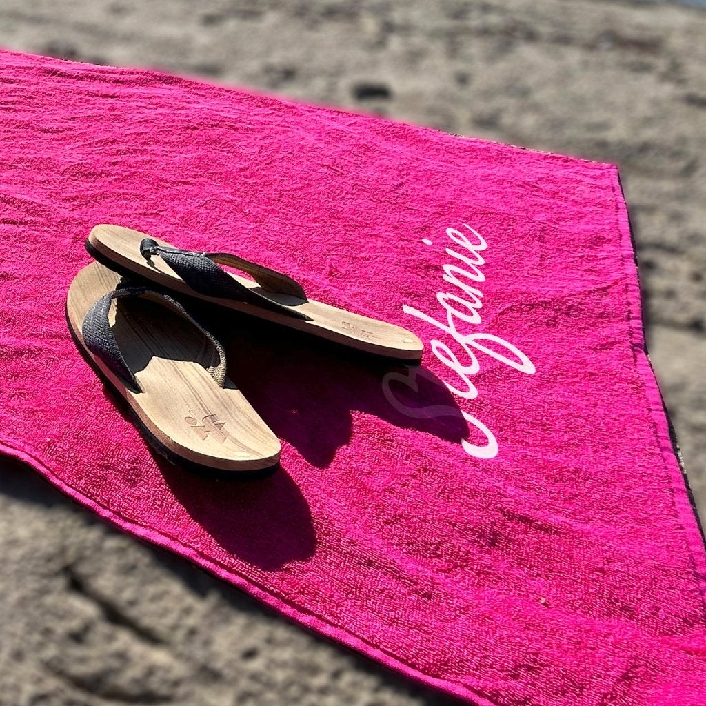 Jouw strandlaken met naam – Het perfecte (zomer)cadeau!, Overige kleuren, Overige merken, Handdoek, Nieuw