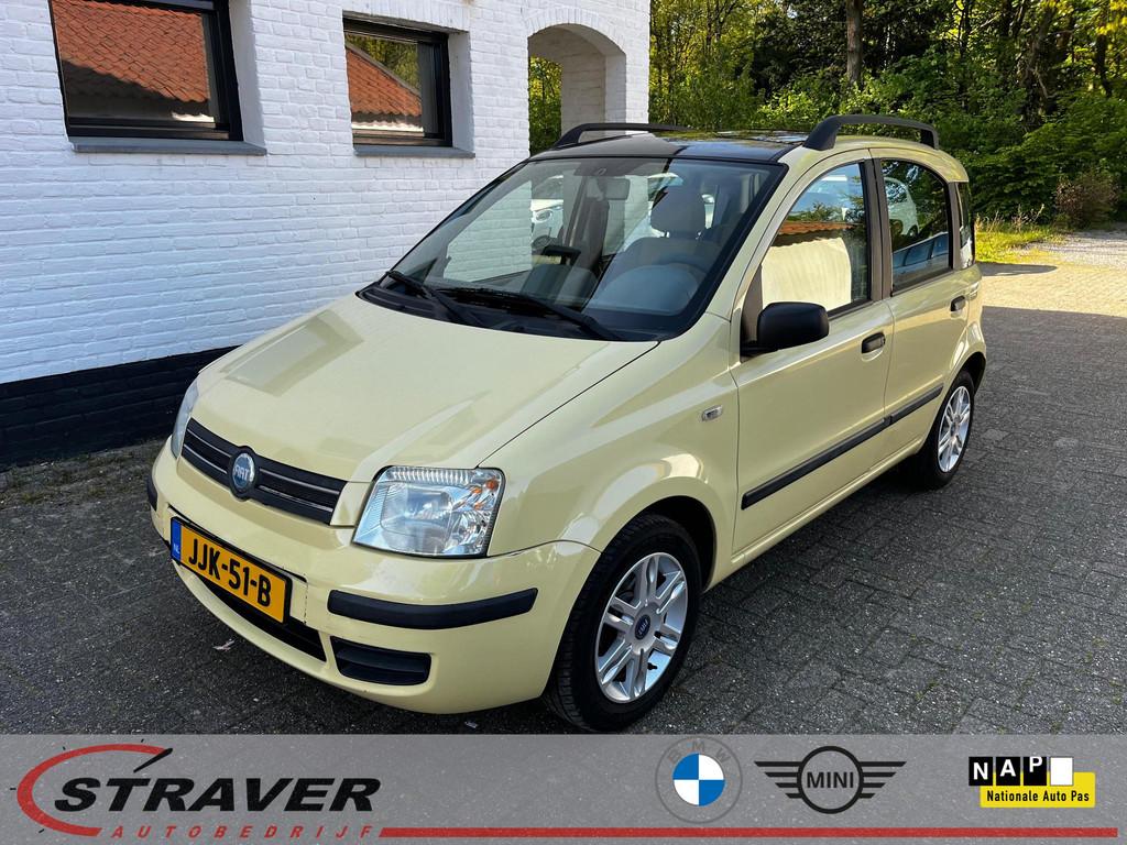 Fiat Panda 1.2 Dynamic |Panoramadak |Airco, Auto's, Fiat, Stof, Gebruikt, 1242 cc, Bedrijf