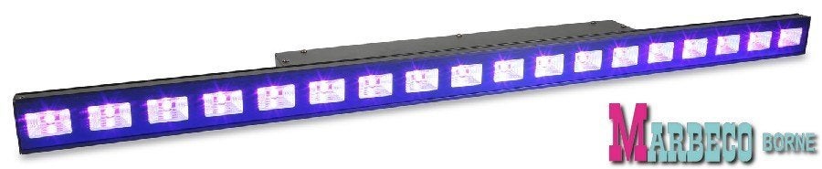 UV LED Bar 18x3 watt, DMX, 6 segmenten, Sound control, Nieuw, Info@marbeco.nl, BeamZ, Licht