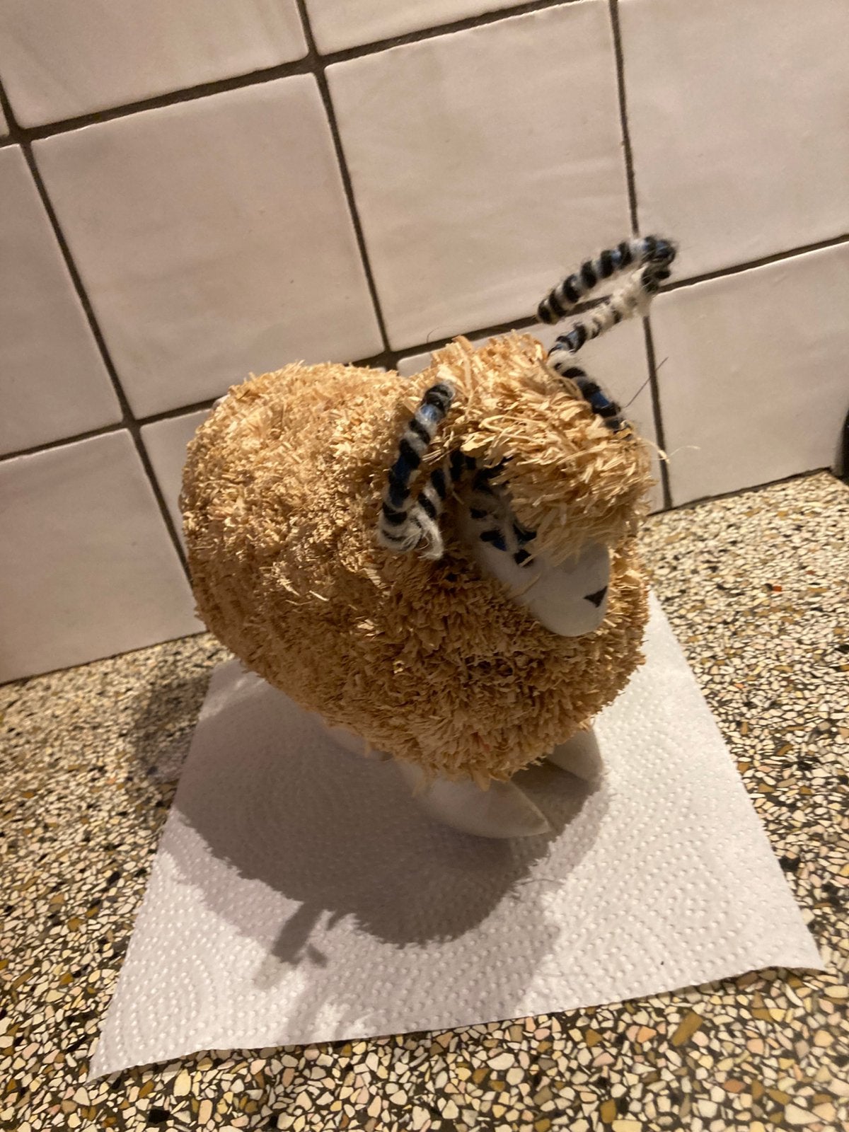 Decoratie schaap, Ophalen of Verzenden, Zo goed als nieuw, Wanddecoratie