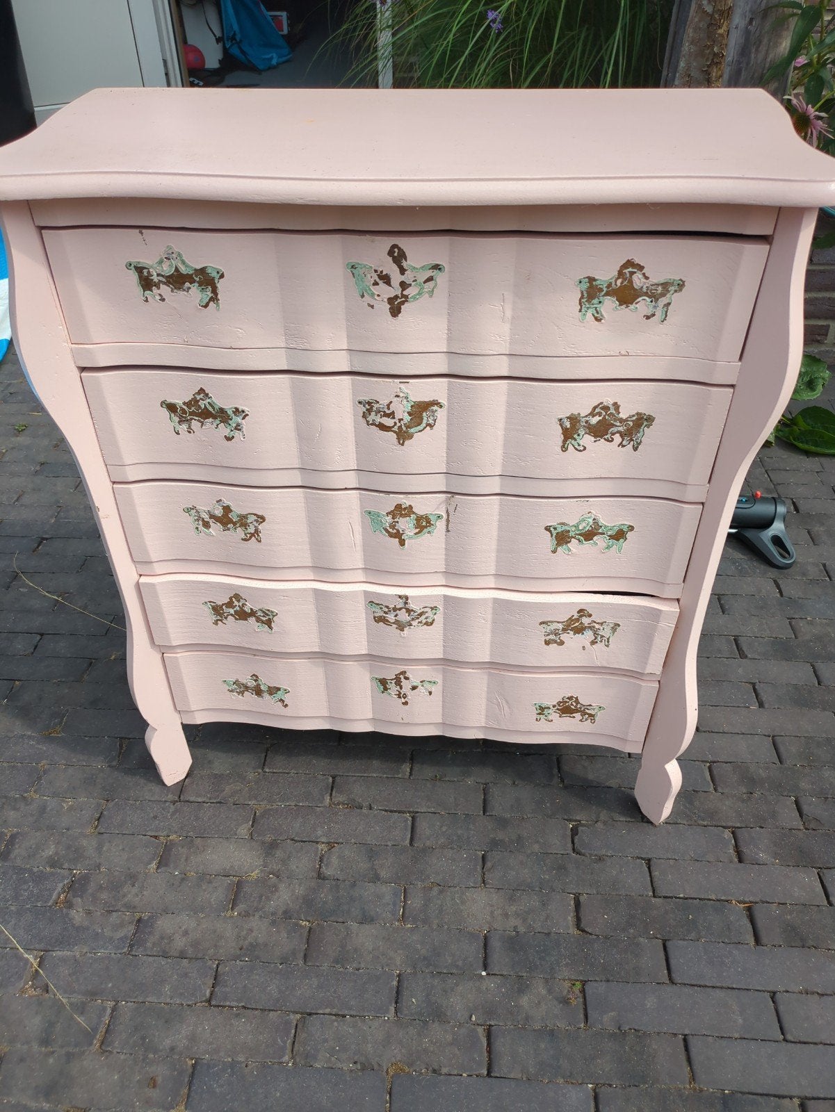 Brocante ladekastje - opknapper, Ophalen, Gebruikt, 50 tot 100 cm, Minder dan 100 cm