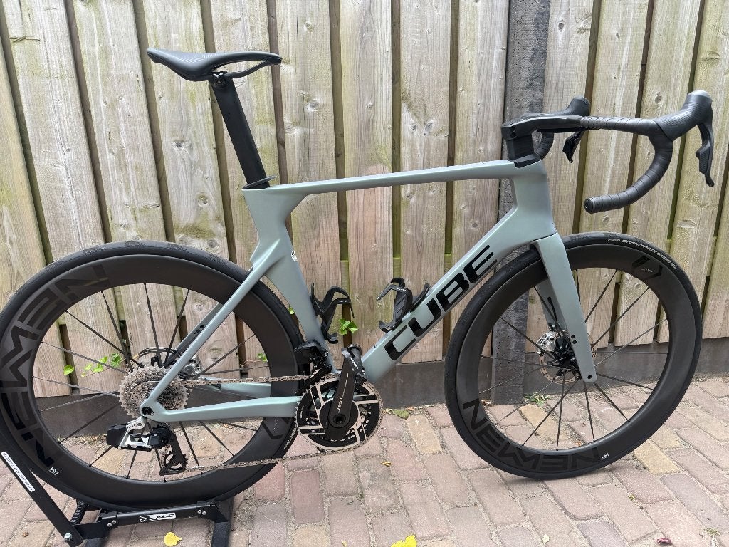 Cube litening Aero C68X SLX Seagrey NIEUW!!, Nieuw, 57 tot 61 cm, Meer dan 20 versnellingen, Ophalen