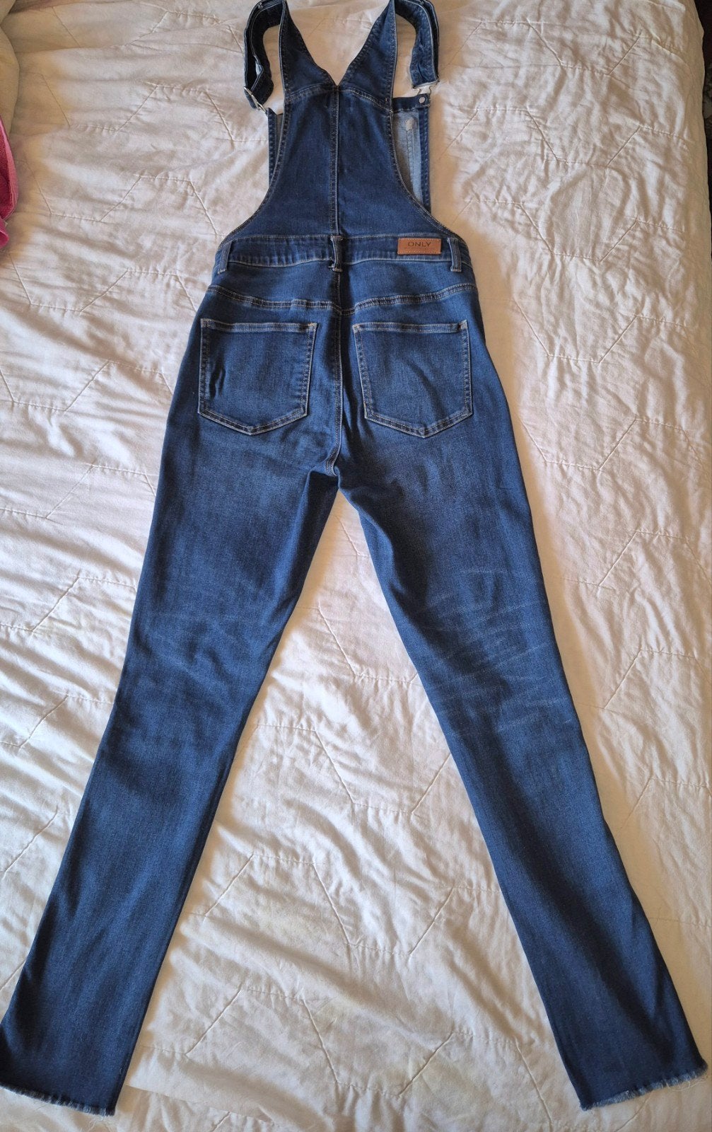Only spijker tuinbroek maat 38, Kleding | Dames, Maat 38/40 (M), Only, Blauw, Ophalen of Verzenden