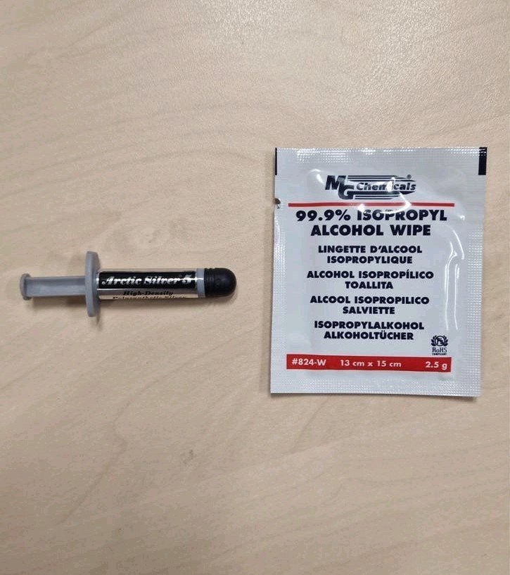 ​Arctic Silver 5 Koelpasta met Isopropyl Alcohol Doekje, Ophalen of Verzenden, Nieuw