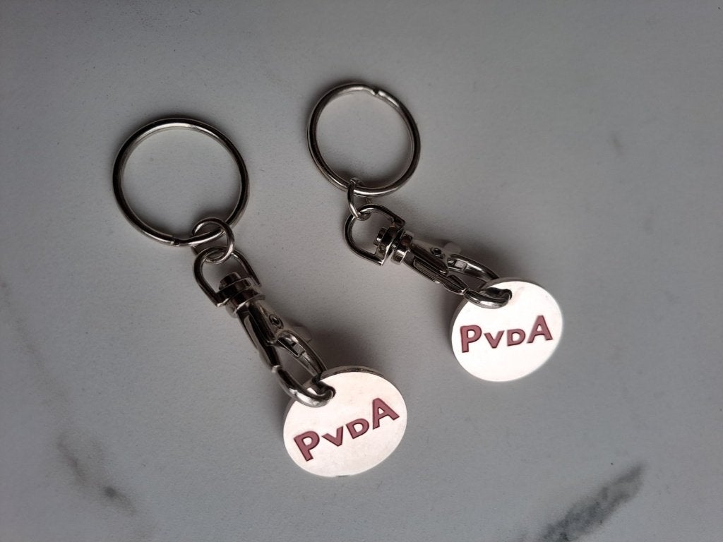 winkelwagenmuntjes PVDA, Verzamelen, Winkelwagenmuntjes, Ophalen