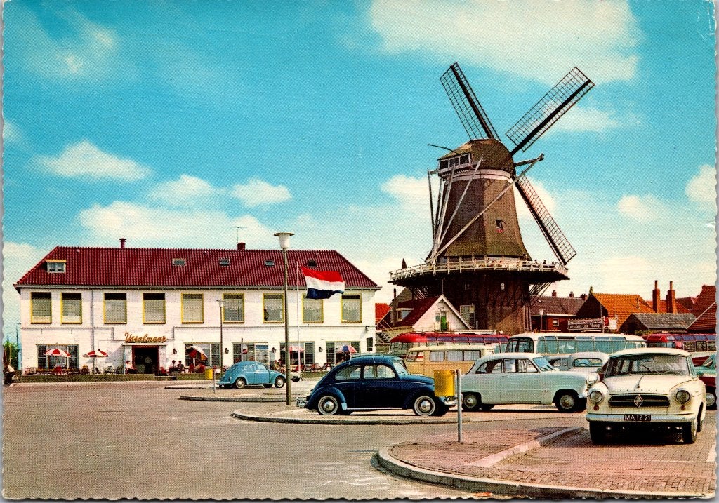 Harderwijk - 6 oude ansichtkaarten o.a. Dolfinarium Stadhuis