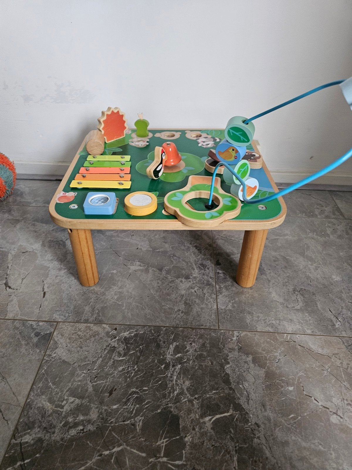 Houten activiteiten tafel voor baby's en peuters, Ophalen of Verzenden