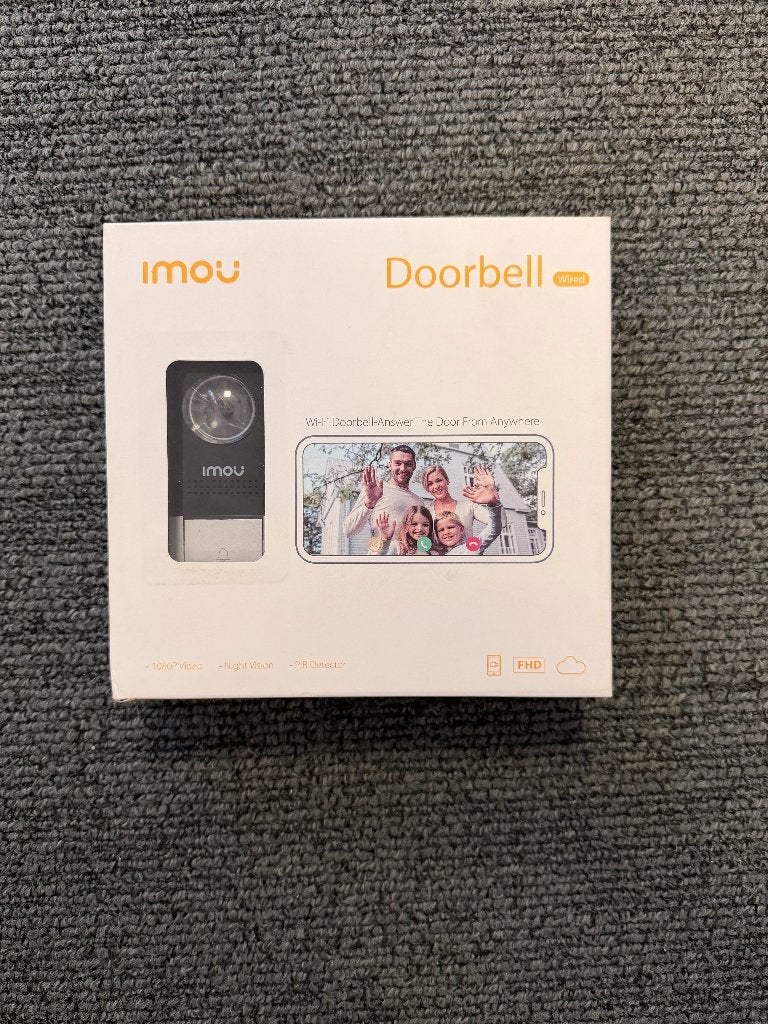 Imou - Wireless Doorbell / deurbel (Wi-Fi), Ophalen of Verzenden, Bewegingsdetectiesensor, Nieuw, Draadloos