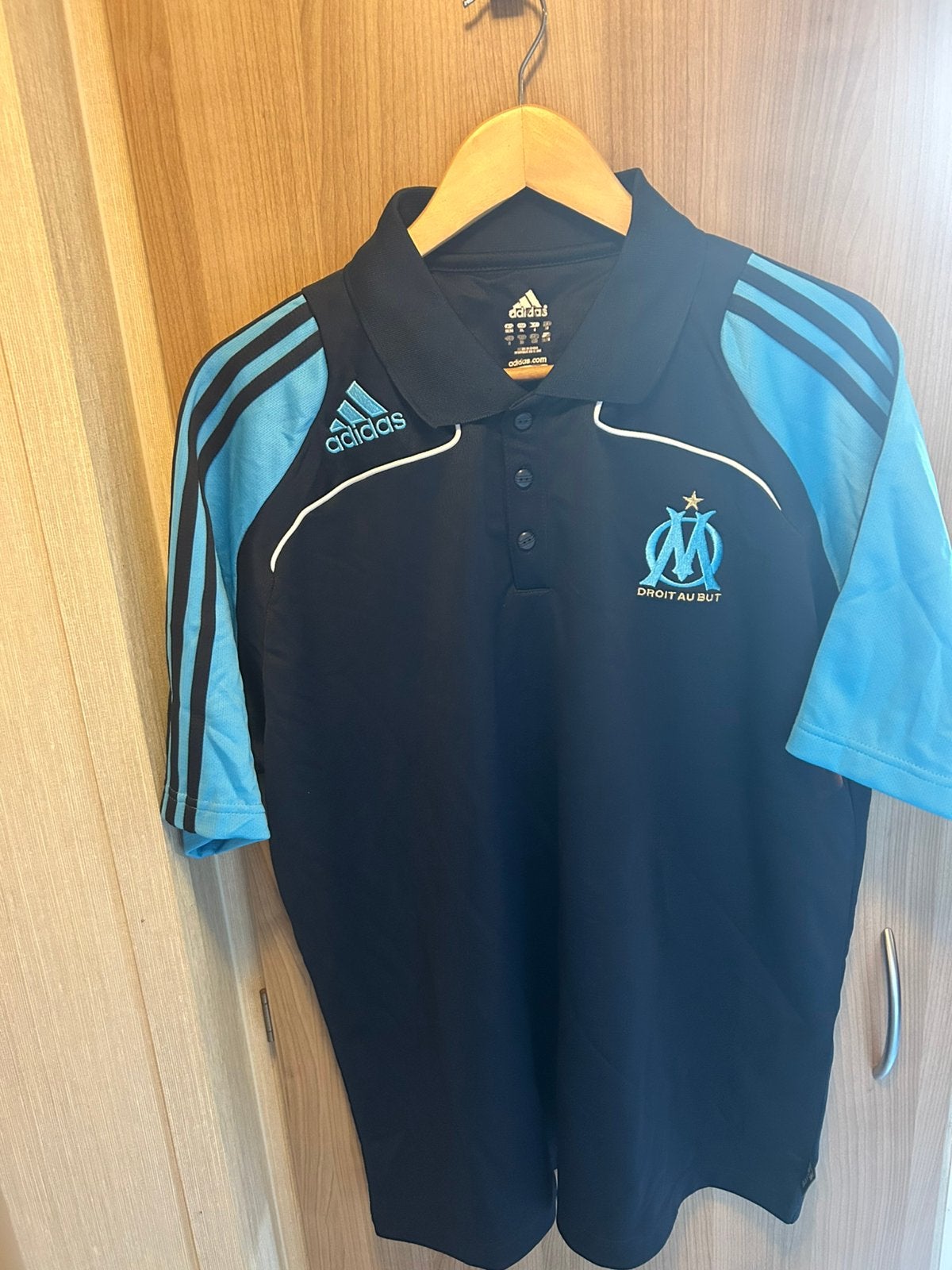Olympique Marseille trainings polo, Ophalen of Verzenden, Zo goed als nieuw, Buitenlandse clubs, Shirt