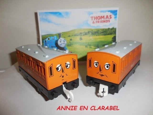 Trackmaster Annie en Clarabel Paar, Thomas de Trein, Ophalen of Verzenden, Gebruikt
