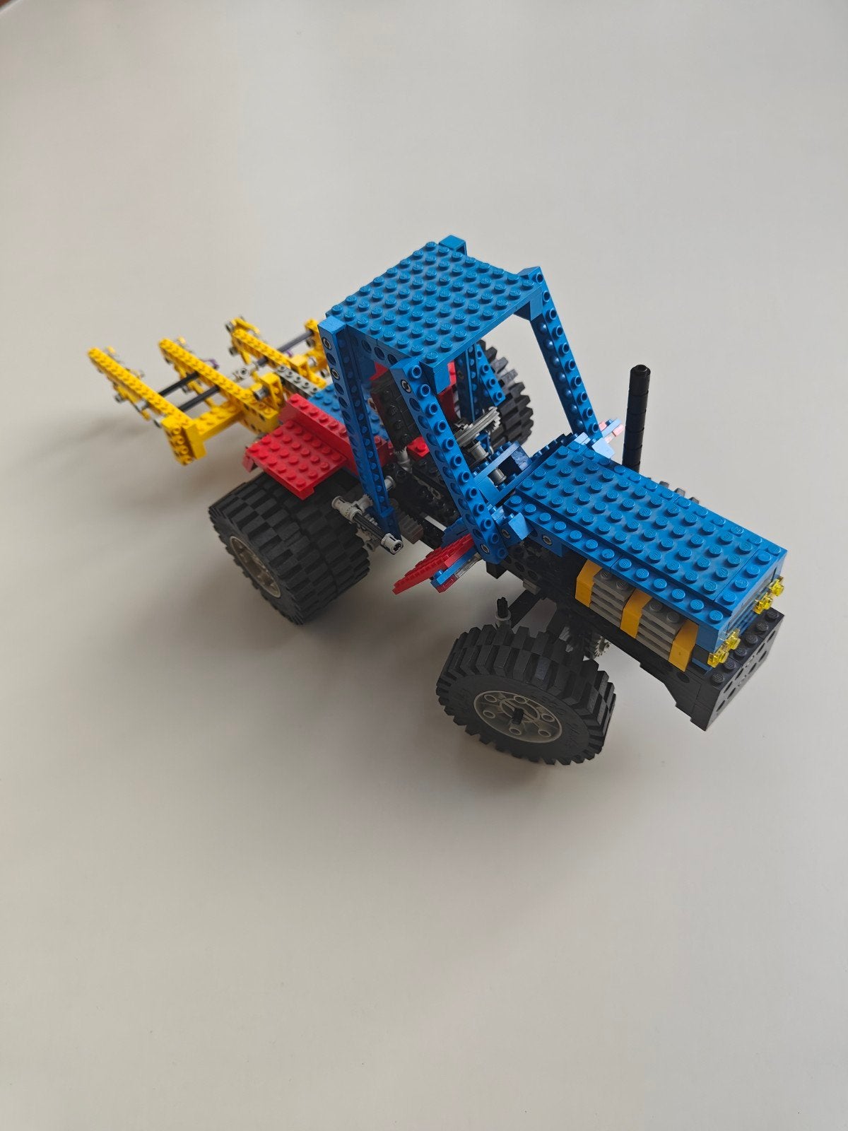 Lego Technic 8859 Tractor met ploeg - Vintage set, Compleet, Gebruikt, Lego, Ophalen of Verzenden