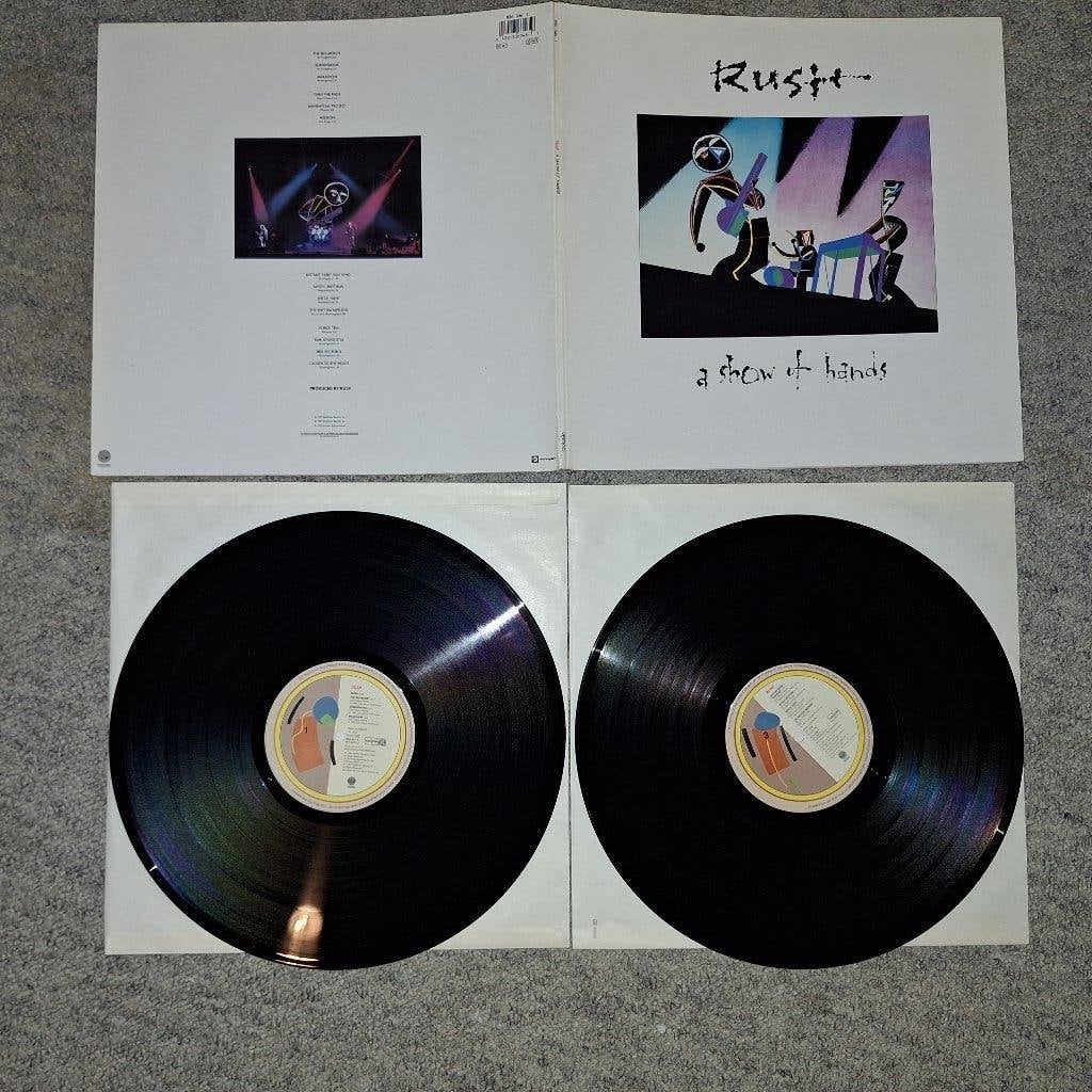 rush - a show of hands 2 lp, Ophalen of Verzenden, Zo goed als nieuw