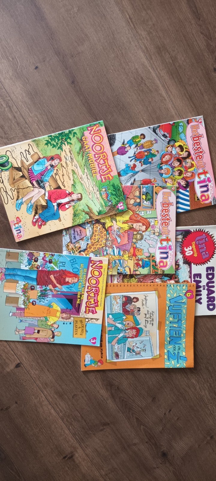 noortje 15.5 en verhalen uit tina, Boeken, Eén stripboek, Ophalen, Gelezen