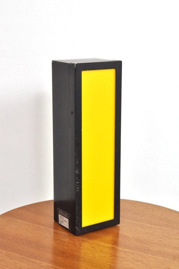 Vintage blokletter reclameletter met ledverlichting letter i, Ophalen of Verzenden, Gebruikt, Reclamebord