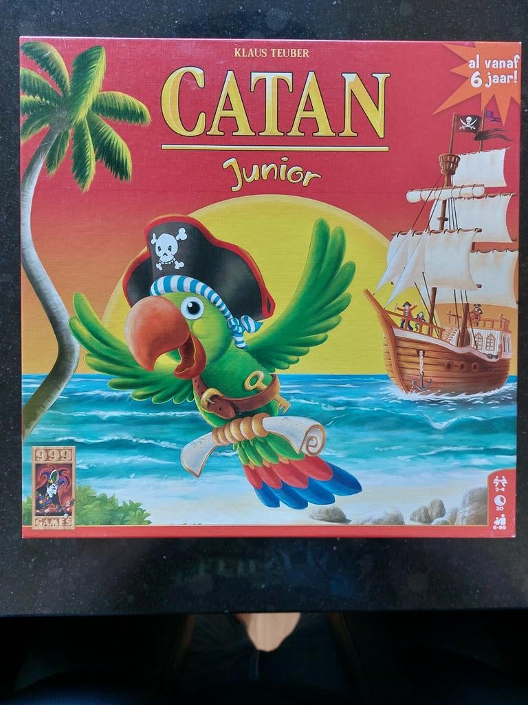 Catan Junior - Het populaire bordspel voor jonge piraten, Drie of vier spelers, Ophalen of Verzenden, Gebruikt, 999 Games