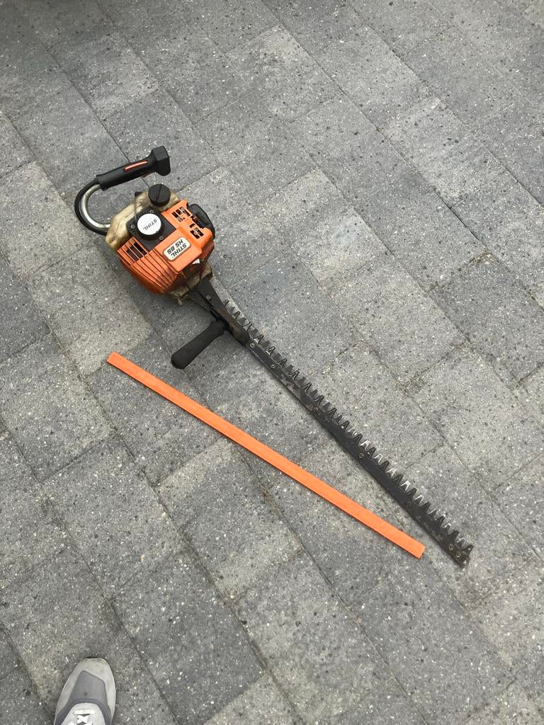 Stihl HS 85 Heggenschaar - Benzine, Tuin en Terras, Heggenscharen, Ophalen, Gebruikt, Benzine, Stihl
