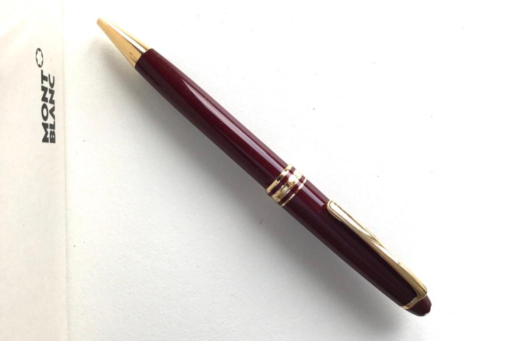 Montblanc Meisterstück Classique 164 Balpen Bordeaux Rouge, Ophalen of Verzenden, Balpen, Mont Blanc