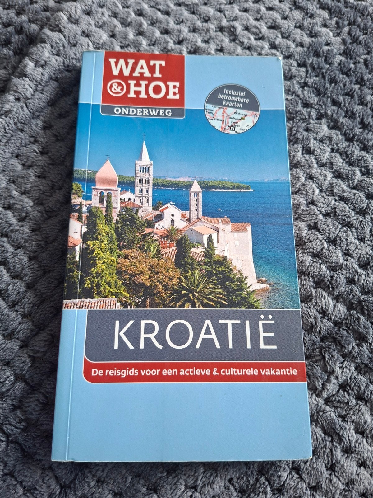 Wat & Hoe Onderweg Kroatië Reisgids, Europa, Ophalen of Verzenden, Reisgids of -boek, Gelezen