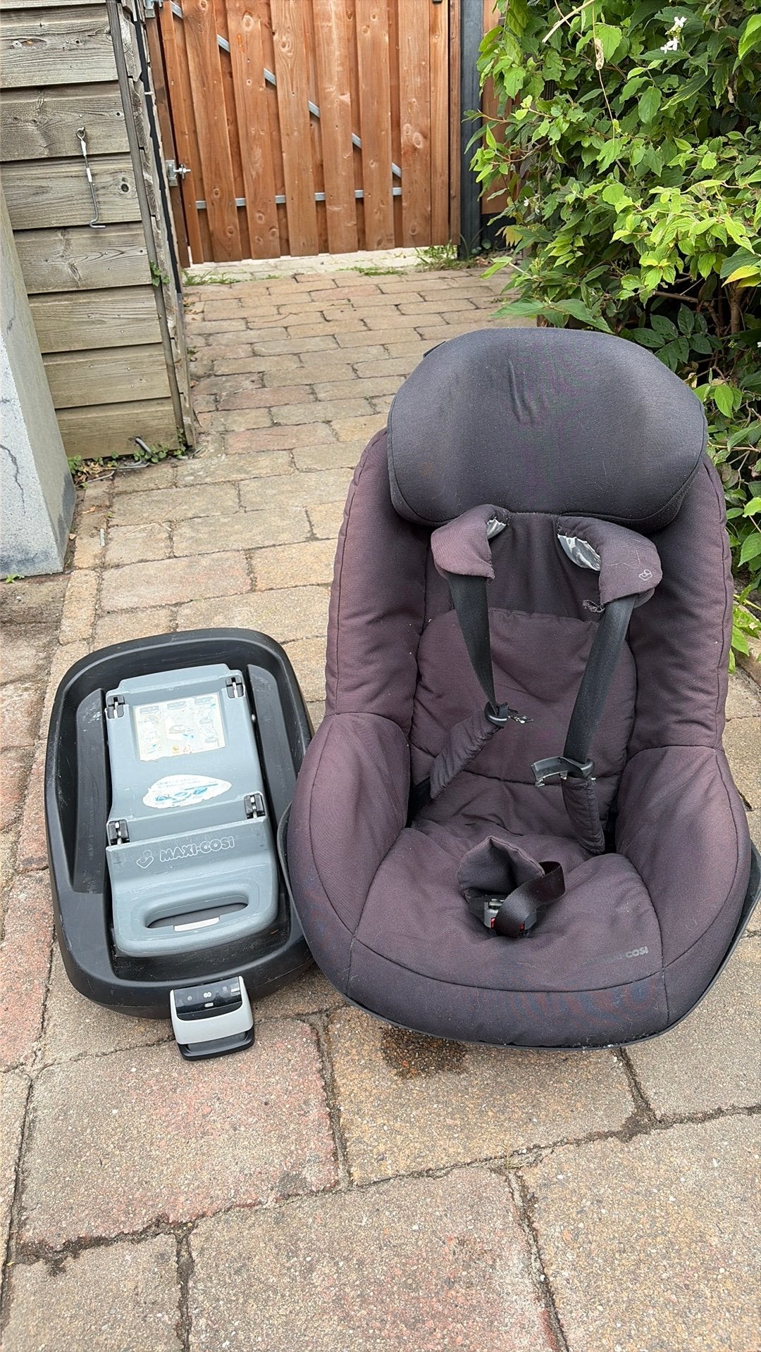 Kinferstoel en iso fix, Ophalen, Gebruikt, 9 t/m 18 kg, Isofix