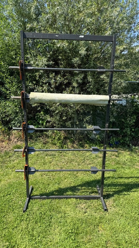 Metalen rek rollenhouder, Ophalen, Gebruikt, Overige metalen