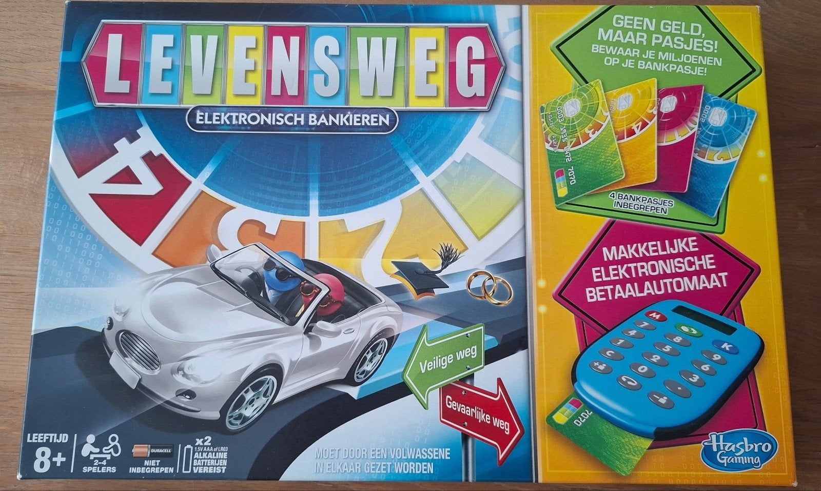Levensweg Elektronisch Bankieren - Zo goed als nieuw, Drie of vier spelers, Ophalen of Verzenden, Zo goed als nieuw, Hasbro