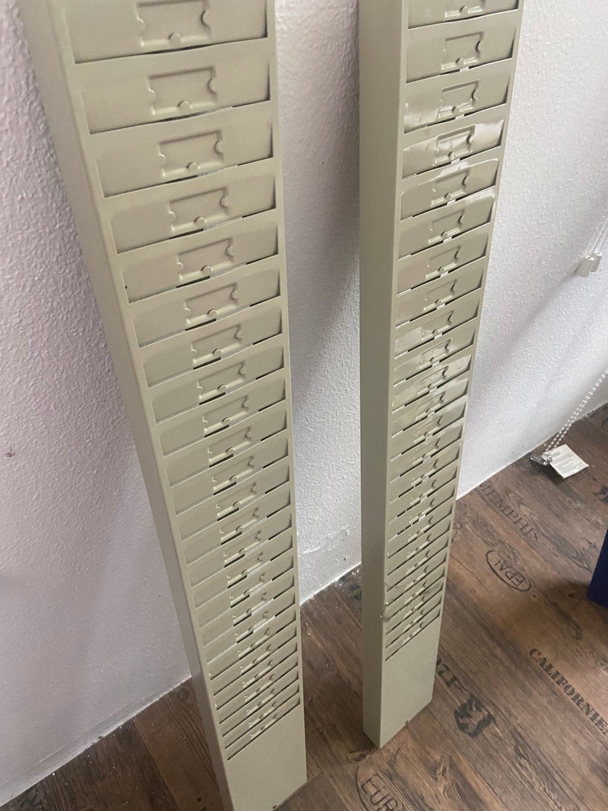 Klokkaarten houder, Ophalen, Gebruikt