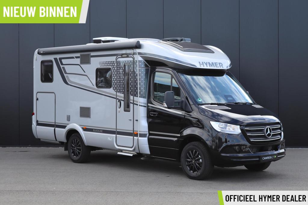 Hymer BMC-T 580 Blackline 170pk Automaat | Levelsysteem | Om, Caravans en Kamperen, Campers, Achteruitrijcamera, 7 tot 8 meter