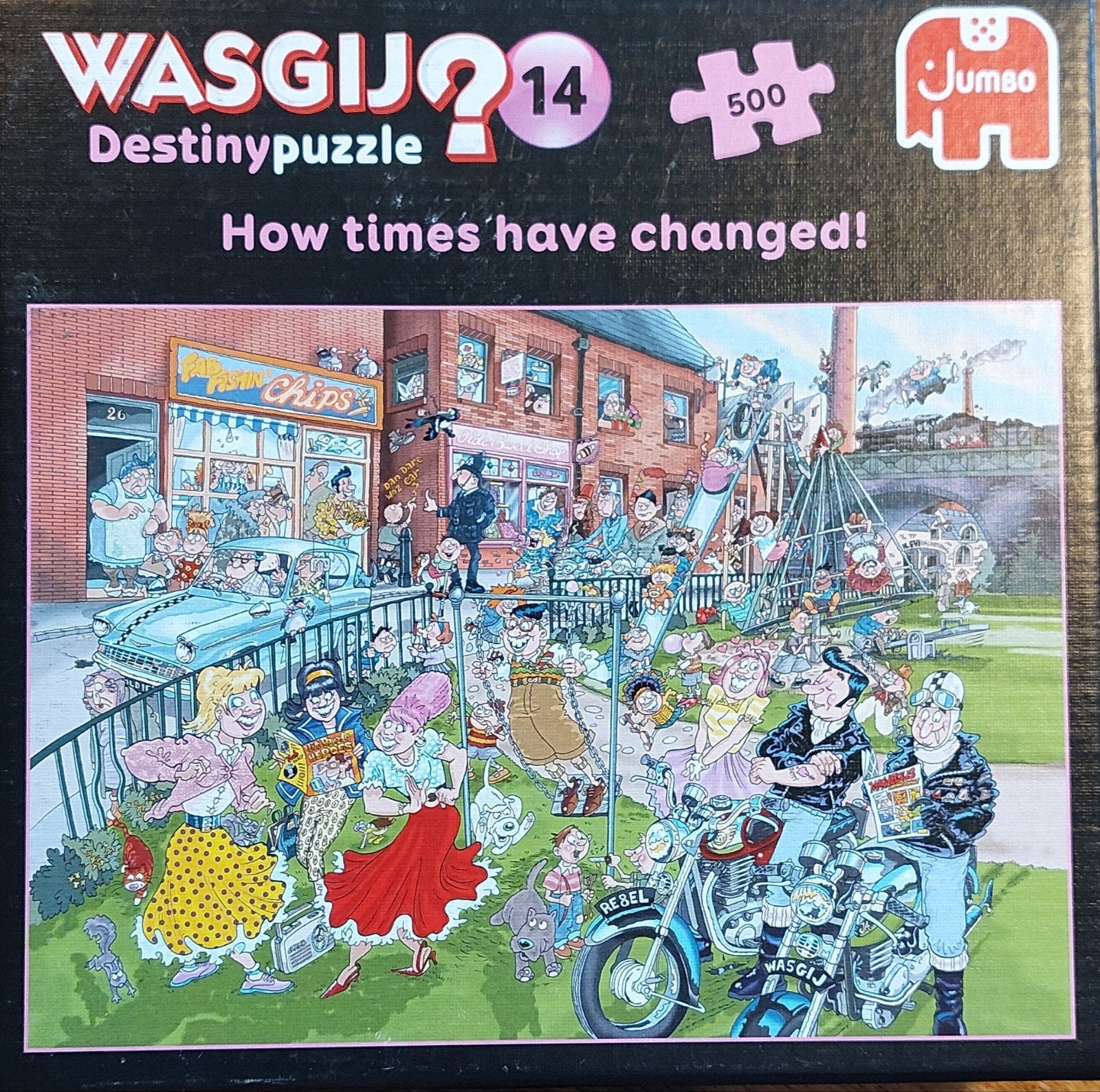 wasgij puzzels, Ophalen of Verzenden, 500 t/m 1500 stukjes, Zo goed als nieuw