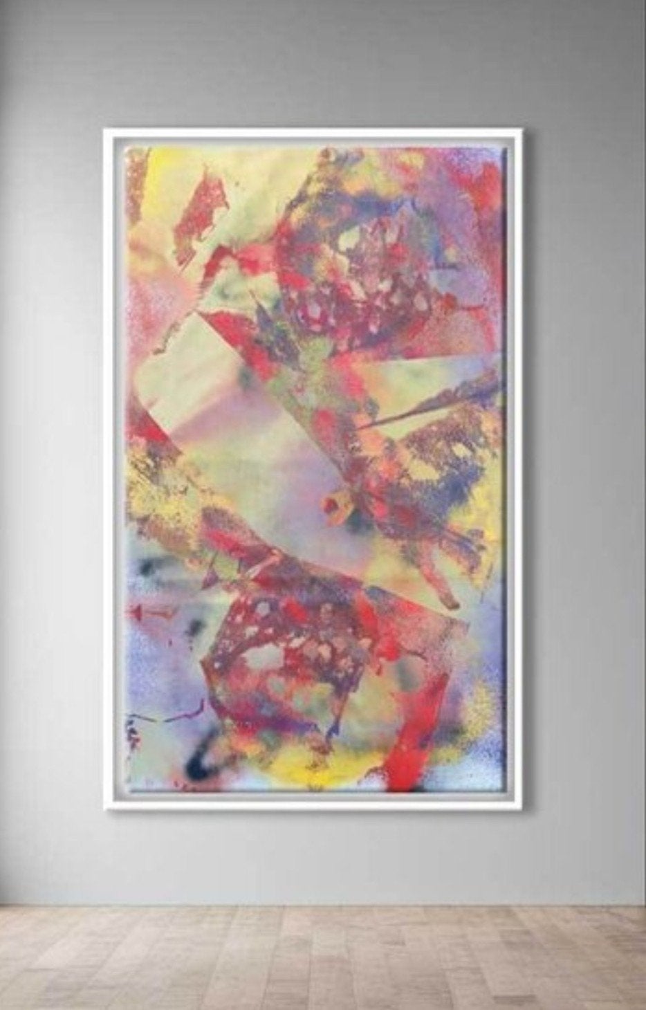 Jago Oner - Golden Bomb 02 - Mixed Media op Canvas, Ophalen