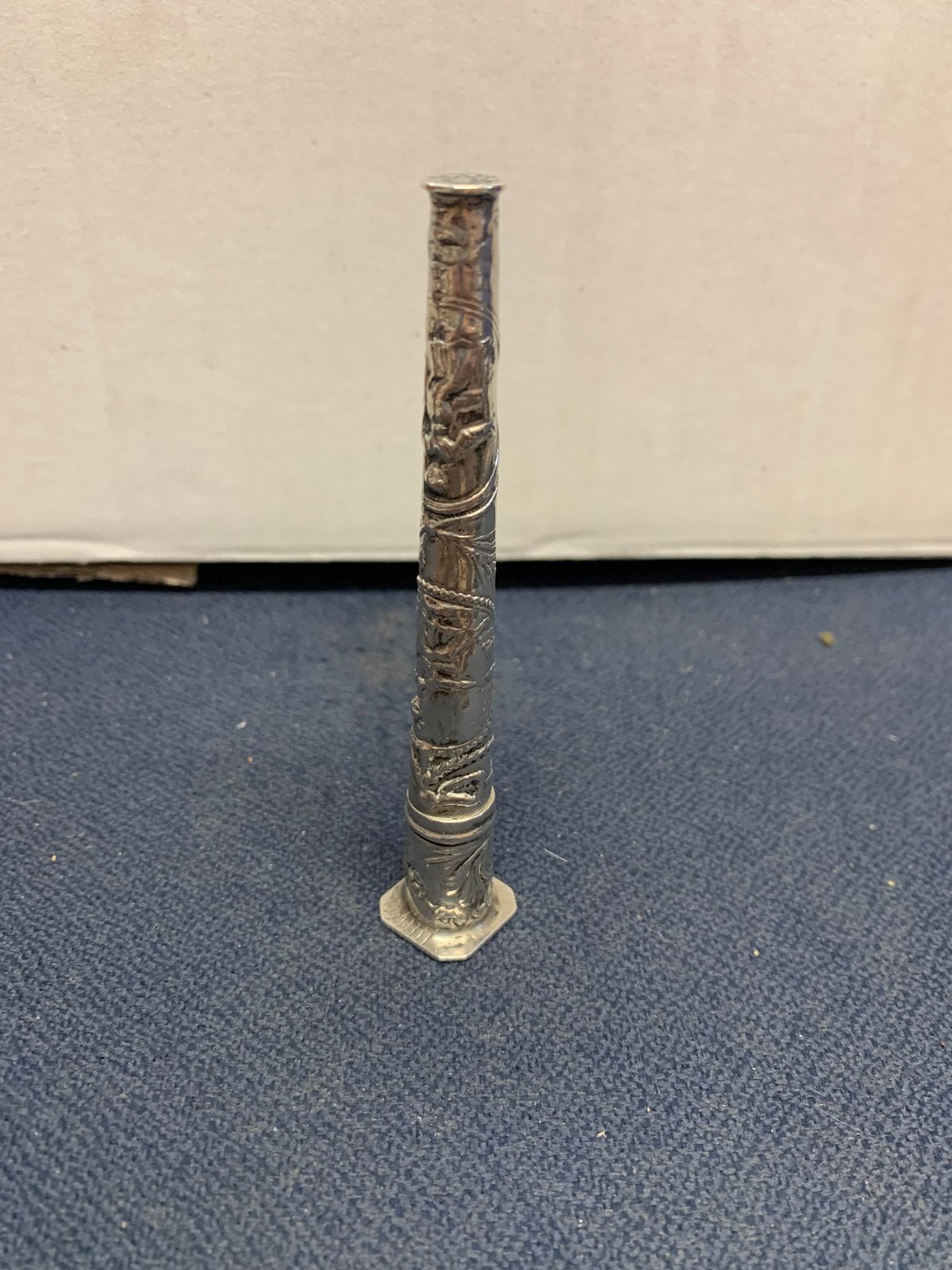 Zilveren Amsterdamse naaldenkoker of lakkoker 1792., Antiek en Kunst, Antiek | Goud en Zilver, Ophalen of Verzenden