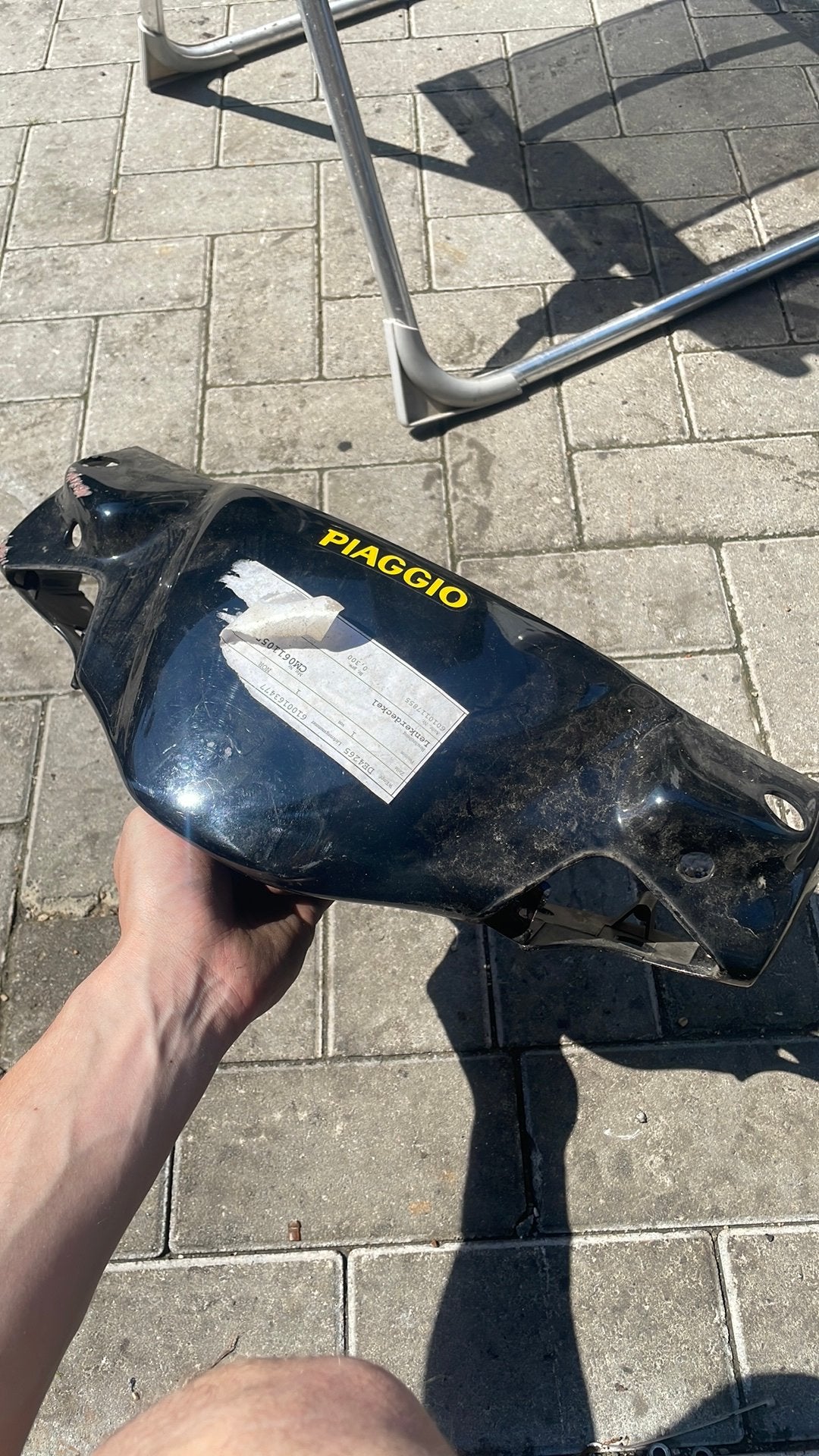 Piaggio nrg stuurkap zwart, Ophalen of Verzenden, Piaggio, Piaggio, Piaggio