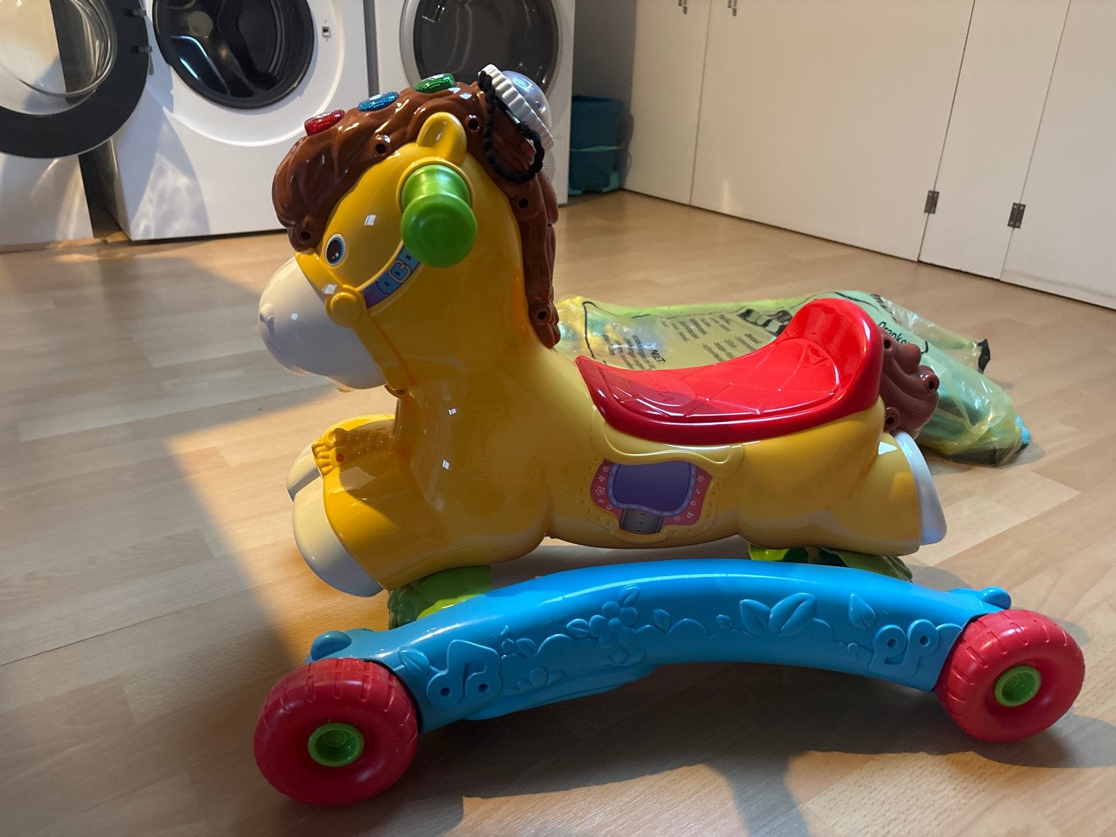 VTech Baby 2 in 1 Hobbelpaard - Interactief Babyspeelgoed -, Ophalen, Gebruikt, Jongen of Meisje