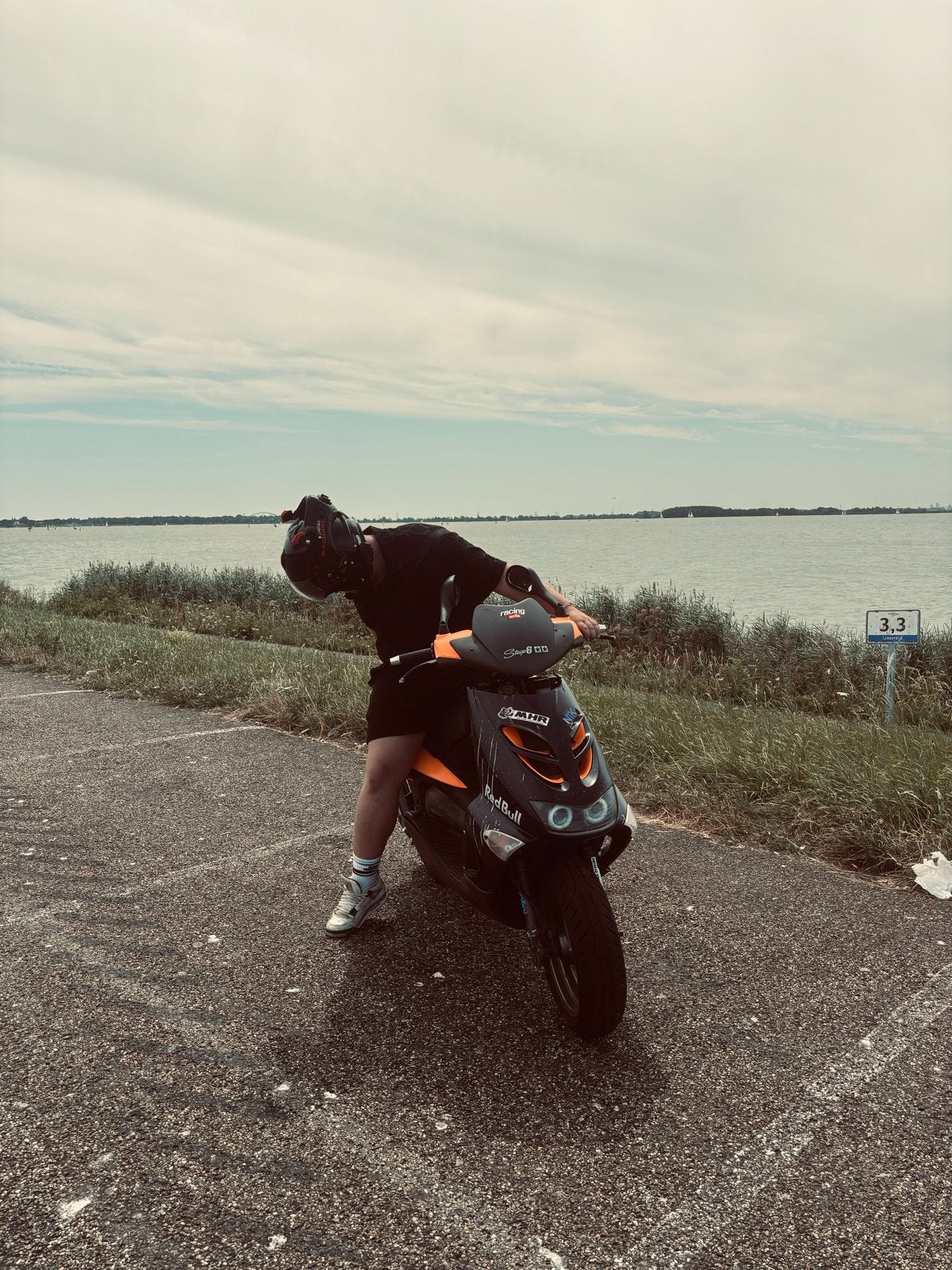 Aprilia SR50 Sprinter - DR70 Stage 3, Malossi Overrange, Fietsen en Brommers, Scooters | Aprilia, Ophalen, Tweetakt, Gebruikt