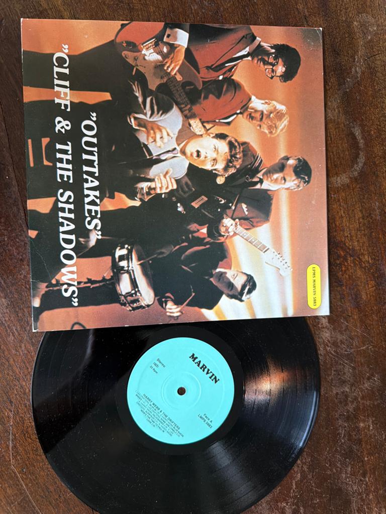 Cliff & The Shadows - Outtakes 10" LP zeldzaam, Gebruikt, 10 inch, Ophalen of Verzenden, Voor 1960