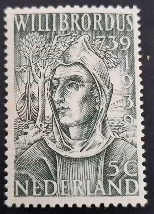 Nederland 1939 - NVPH 323 - Willibrord, Postzegels en Munten, Ophalen of Verzenden, Na 1940, Postfris