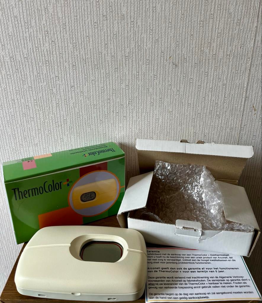Nieuwe ThermoColor klokthermostaat, Ophalen of Verzenden, Nieuw