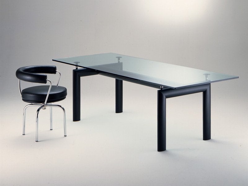 Eettafel of buro LC6 van Le Corbusier of tuintafel, Huis en Inrichting, Ophalen, 200 cm of meer, 50 tot 100 cm, Rechthoekig