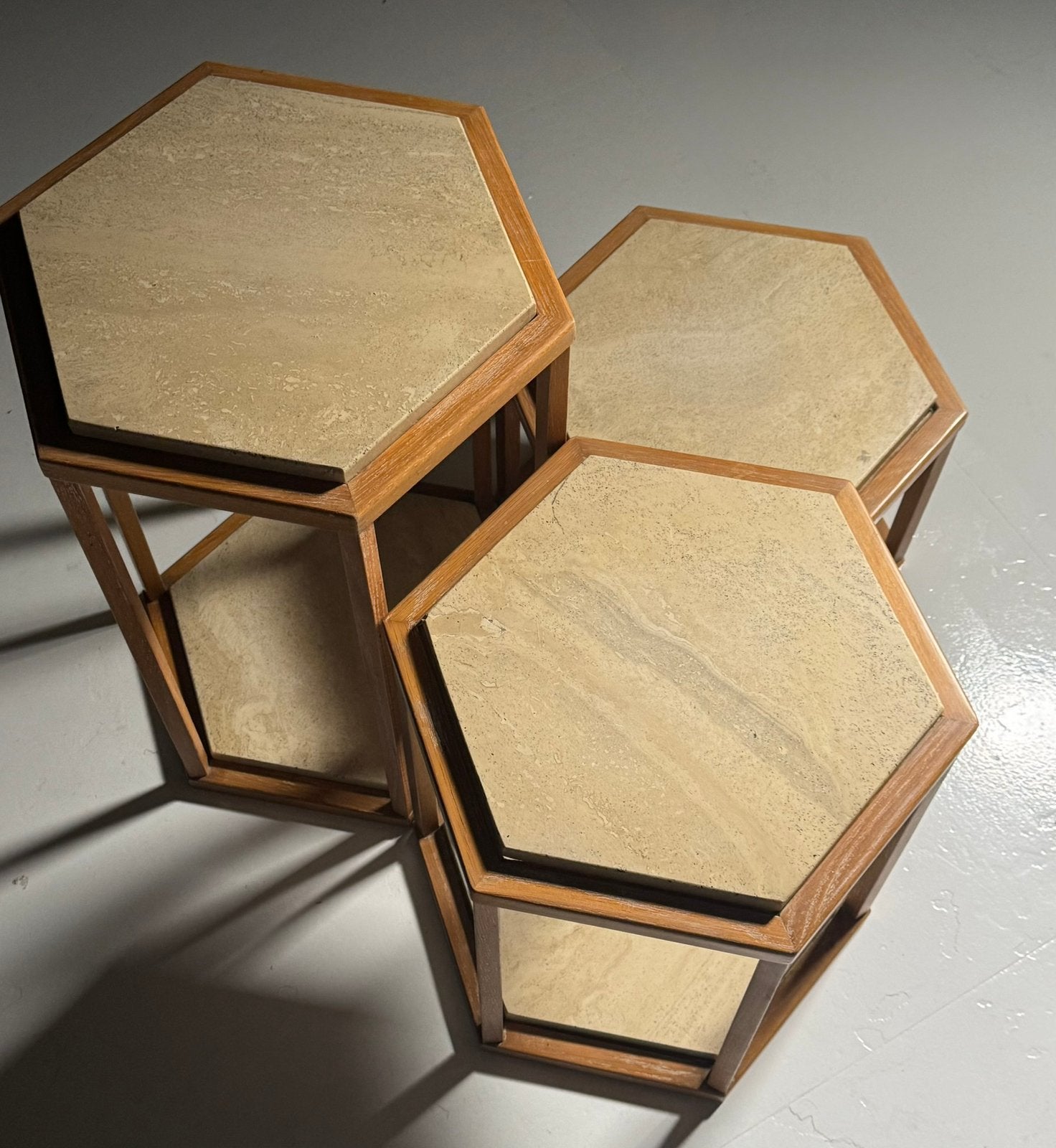 Set van 3 Roche Bobois bijzettafels, Ophalen of Verzenden