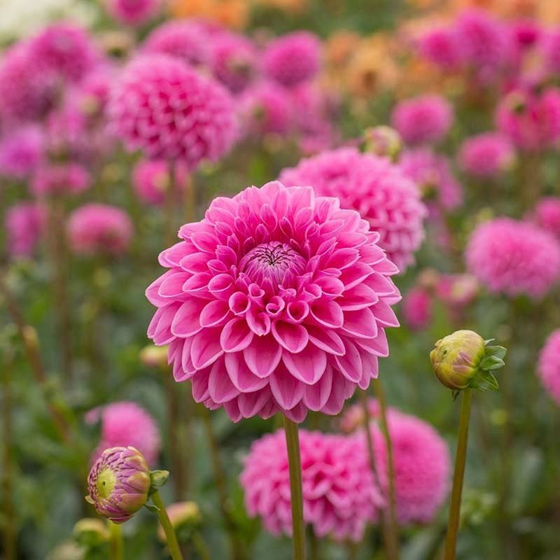 Dahlia knollen, Tuin en Terras, Volle zon, Eenjarig, Zomer, Ophalen