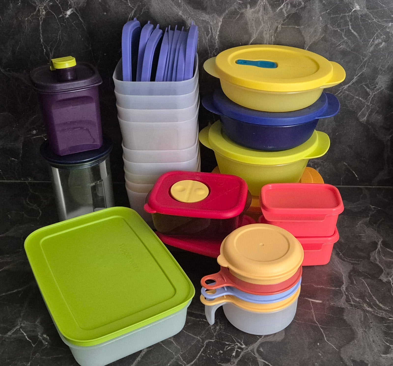 Tupperware, Met deksel, Overige kleuren, Schaal, Ophalen of Verzenden