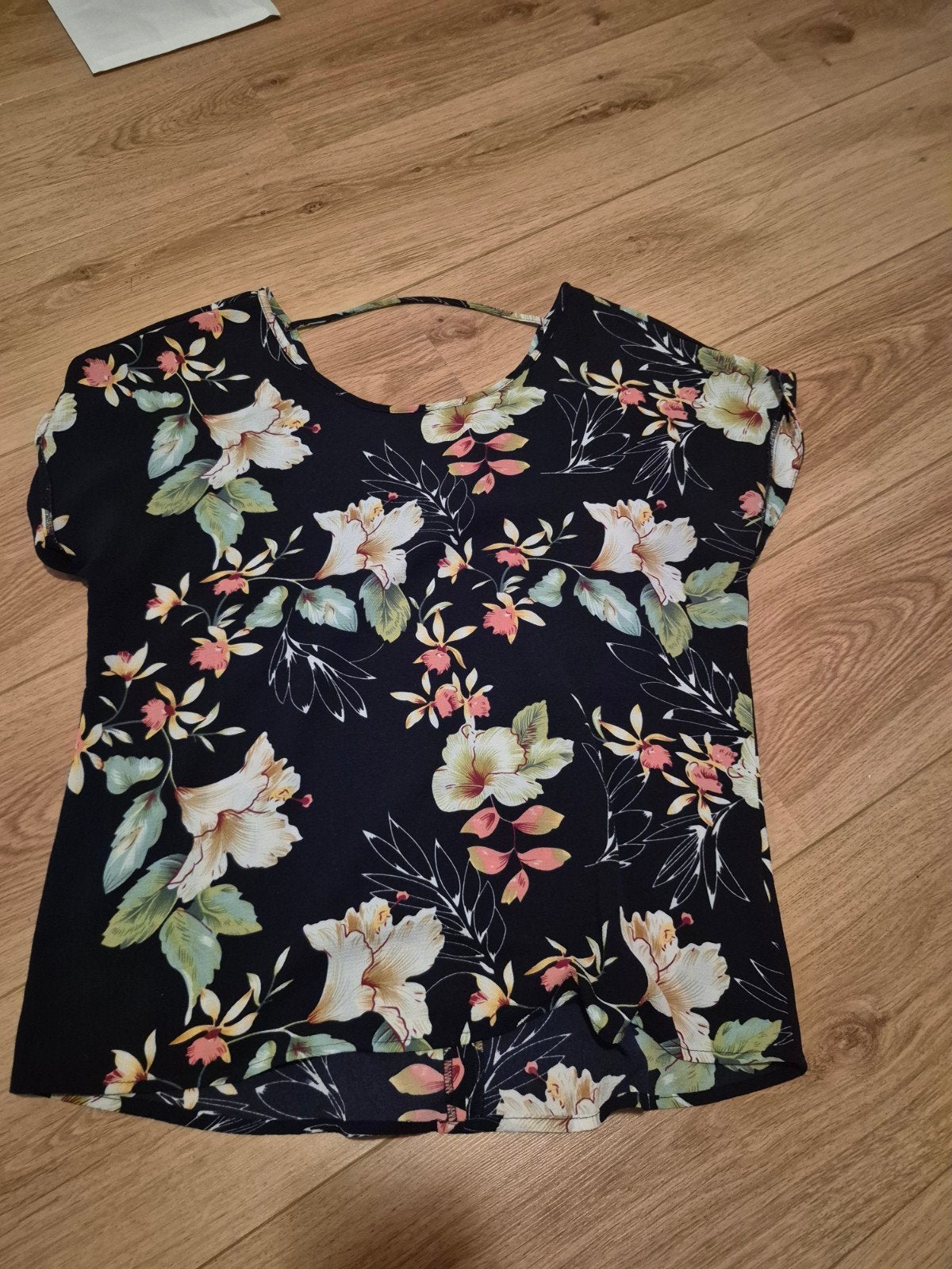 Jacqueline de Jong Gebloemd Shirtje Maat M, Ophalen of Verzenden