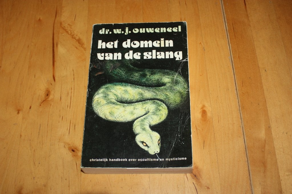 Het domein van de slang, W.J. Ouweneel, over occultisme, Ophalen of Verzenden, Gelezen, Dr. W.J. Ouweneel, Christendom | Protestants