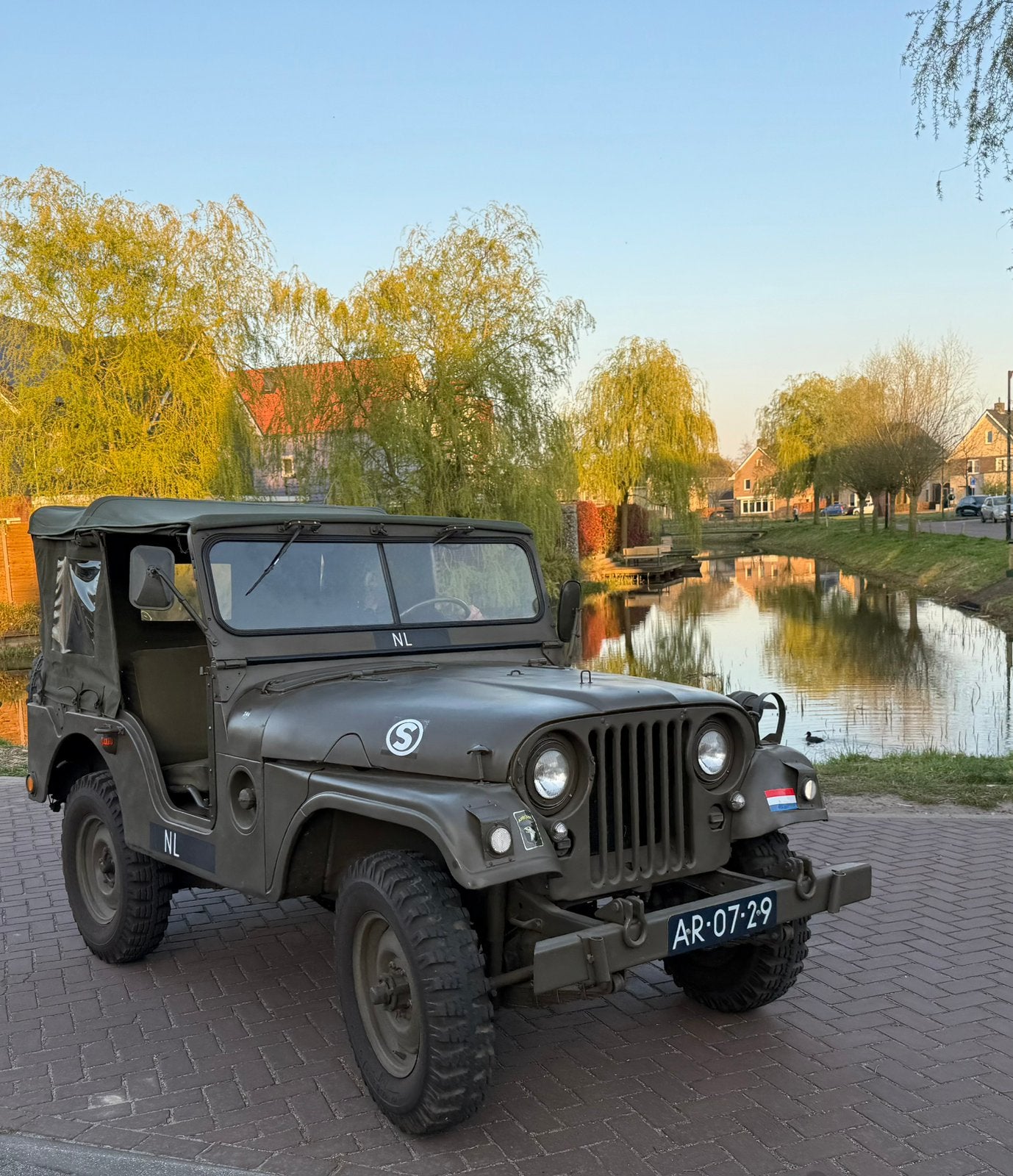 Nekaf M38a Jeep 1956, Auto's, 74 pk, Cabriolet, 4 stoelen, Particulier