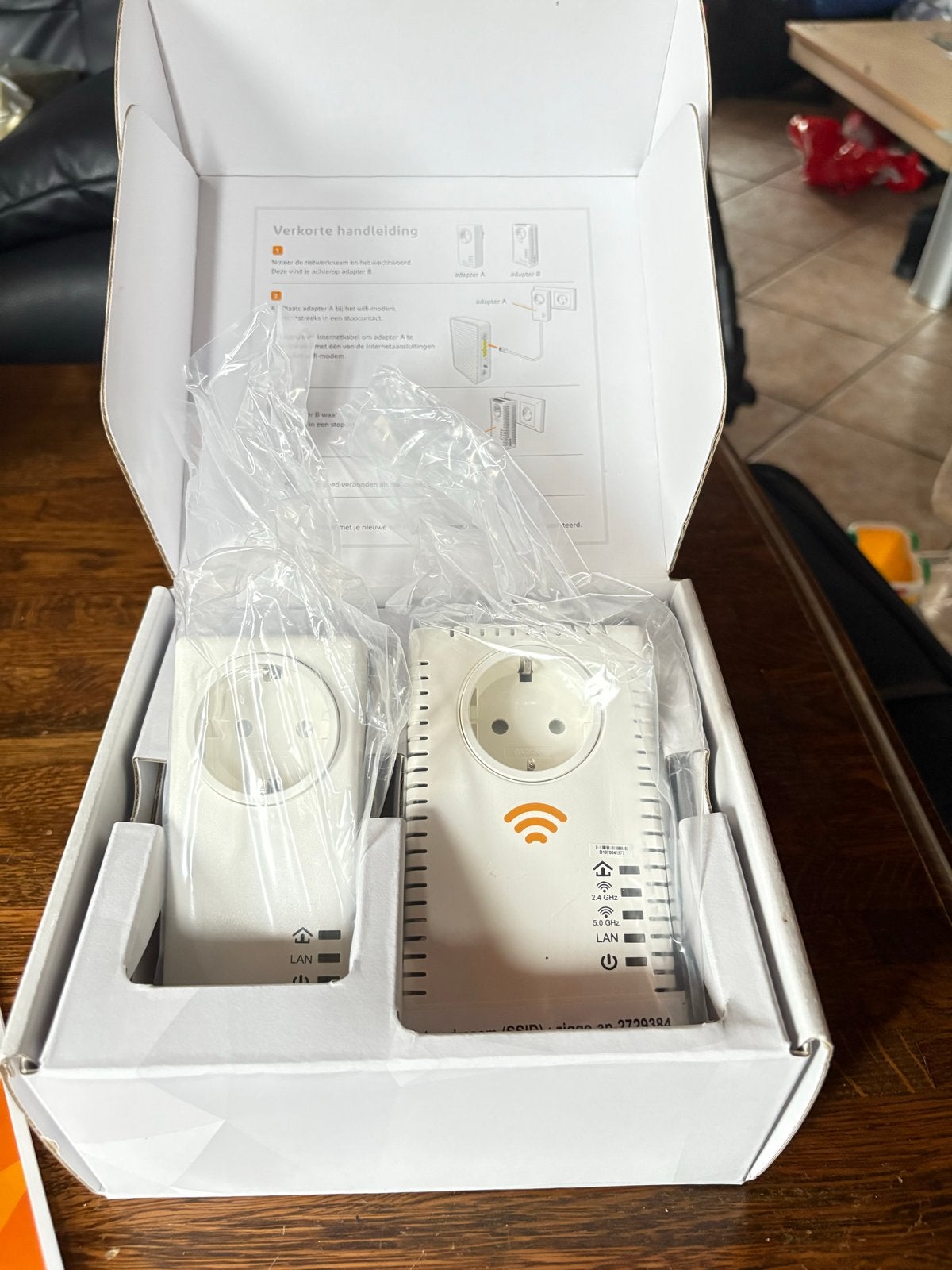 Ziggo Wifi Powerline PG-9072LG-ZG Set - Nieuw in doos, Ophalen of Verzenden, Nieuw
