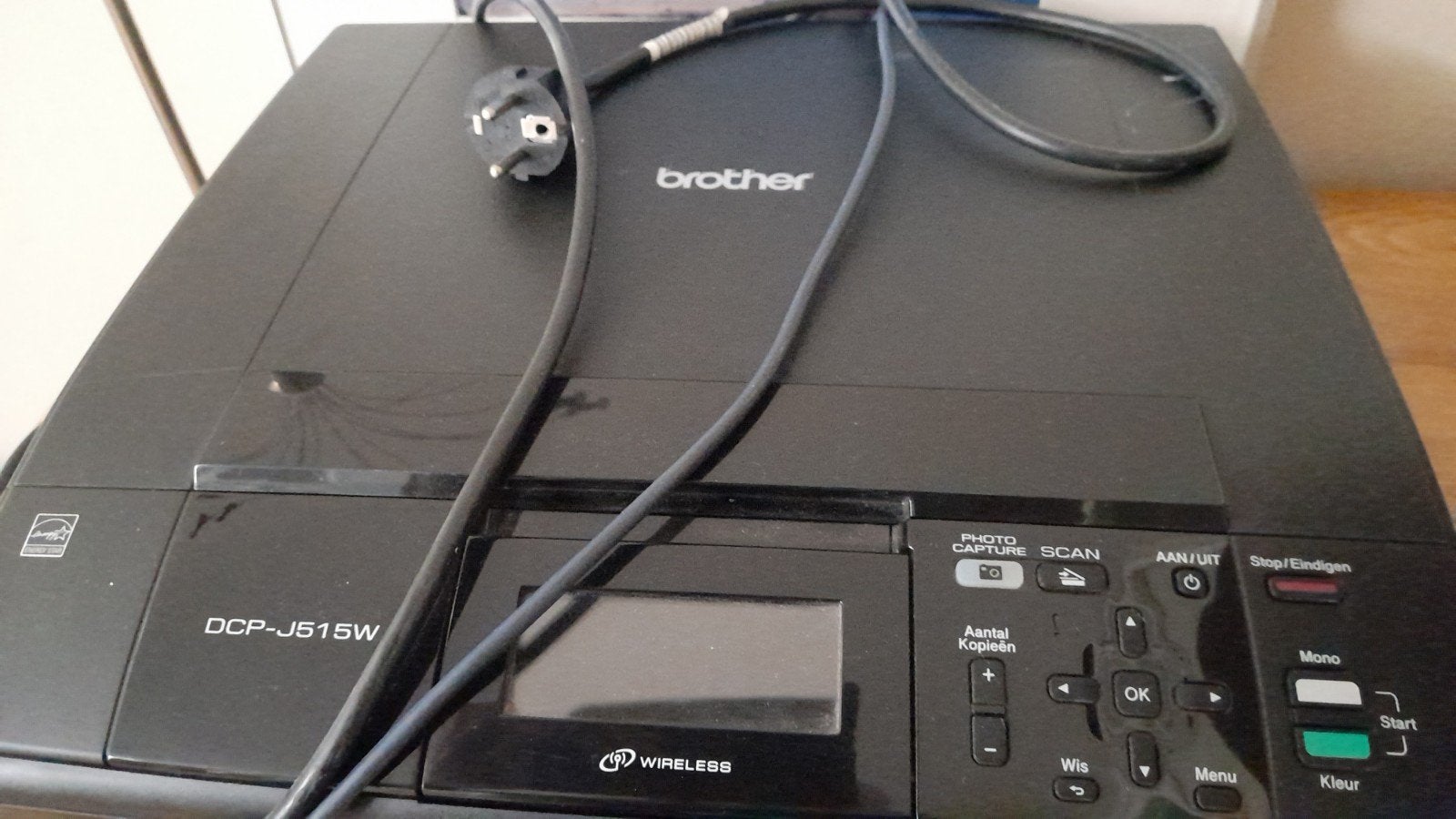 Brother DCP-J515W All-in-one printer met Wi-Fi, Ophalen, Kleur printen, Gebruikt, Inkjetprinter