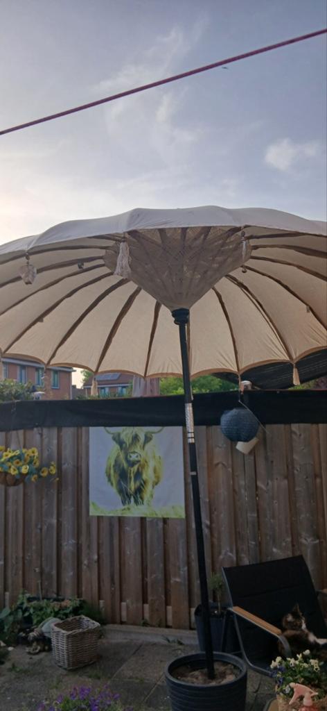 Lifestyle Home Collection Parasol - Nieuw met prijskaartje, Tuin en Terras, Parasols, Ophalen, Nieuw