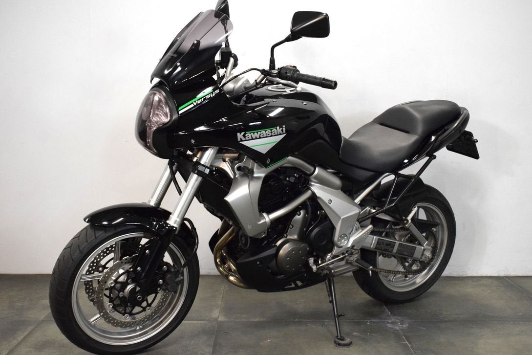 KAWASAKI KLE 650 VERSYS (bj 2009) Zwart, 2 cilinders, Bedrijf, Onbekend, KAWASAKI