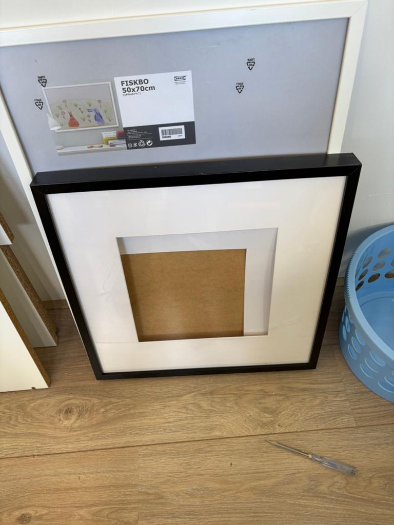 Ikea Ribba lijst 50x50cm, Huis en Inrichting, Woonaccessoires | Lijsten, Ophalen, Hout, Minder dan 50 cm